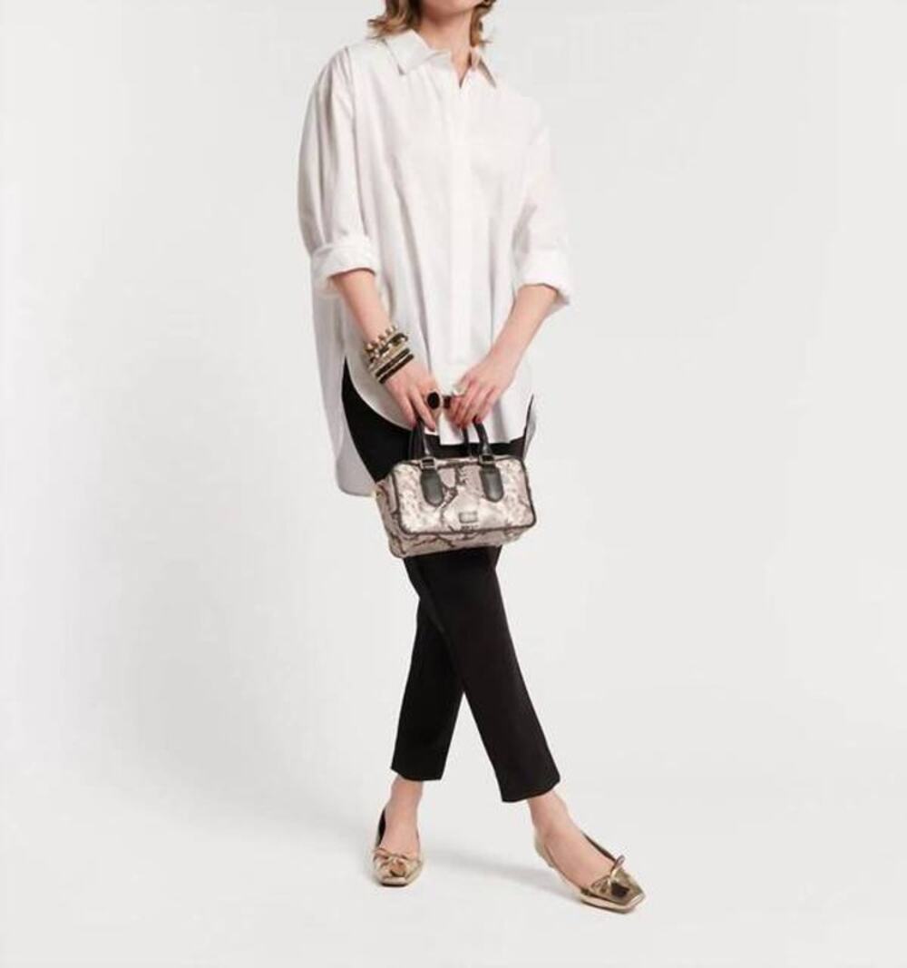 Frances Valentine The Lucy Japanese Stretch Cigarette Pant in Black 2